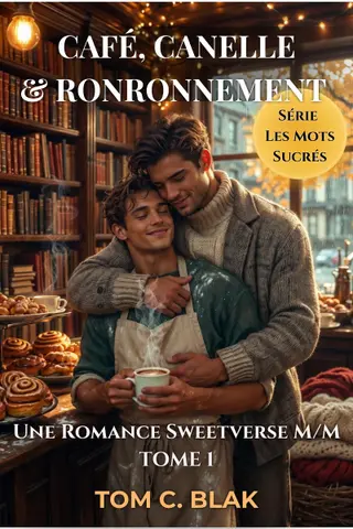 Café, Cannelle & Ronronnement: Une Romance Sweetverse M/M (Série Les Mots Sucrés) TOME 1