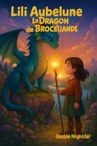 Lili Aubelune Tome 1 Le dragon de Brocéliande: Une aventure jeunesse de magie et d’amitié au cœur de Brocéliande (Lili Aubelune Le dragon de Brocéliande)