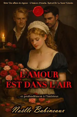 L’amour est dans l’air: Une romance scandaleuse, courte et torride de l’époque de la Régence, « Spécial Saint-Valentin ». Vivez un désir interdit entre ... maître. (Une Série d'affaires de Régence)