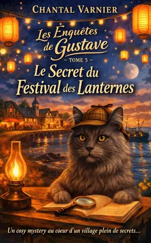 Les Enquêtes de Gustave – Tome 5 : Le Secret du Festival des Lanternes: Un cosy mystery félin, doux et addictif au cœur d’un village plein de secrets