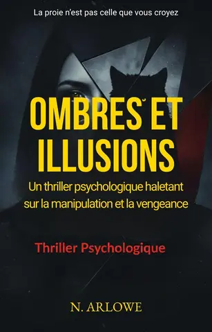 OMBRES ET ILLUSIONS - Thriller psychologique français.: Quand la victime devient chasseuse : Roman suspense à rebondissement sur la manipulation mentale et la vengeance