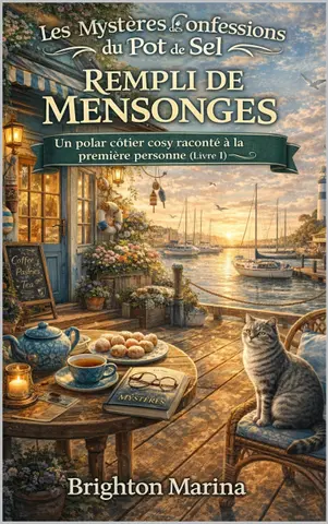 REMPLI DE MENSONGES: Un polar côtier cosy raconté à la première personne (Livre 1) (Les Mystères des Confessions du Pot de Sel)