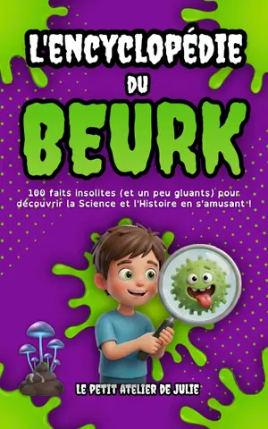 L'Encyclopédie du Beurk - 100 faits insolites (et un peu gluants) pour découvrir la Science et l'Histoire en s'amusant !: Livre documentaire pour les enfants curieux dès 7 ans – lecture adaptée DYS