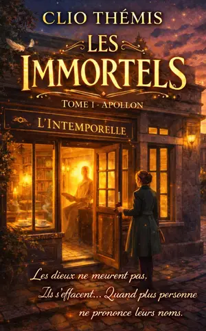 Les Immortels — Tome I : Apollon: Roman cosy mythologique — Une bibliothèque hors du temps, des dieux oubliés et une archiviste qui refuse de les laisser disparaître
