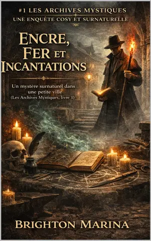 ENCRE, FER ET INCANTATIONS : Un mystère surnaturel dans une petite ville (Les Archives Mystiques, livre 1) (Les Archives Mystiques – Une enquête cosy et surnaturelle)
