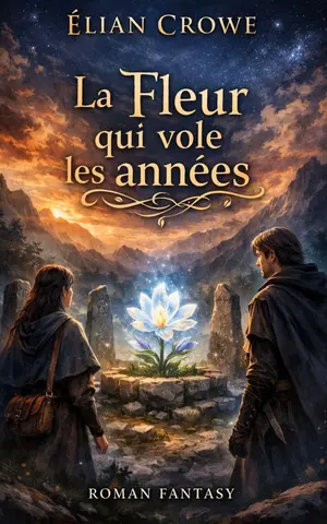 La Fleur qui vole les années: Un roman de fantasy romantique sur le temps, les sacrifices et un amour né entre une guérisseuse et un immortel.