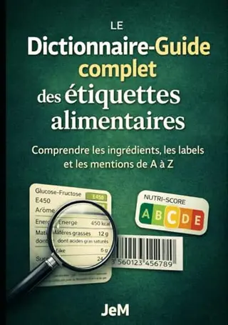 Le Dictionnaire-Guide complet des étiquettes alimentaires Comprendre les ingrédients, les labels et les mentions de A à Z