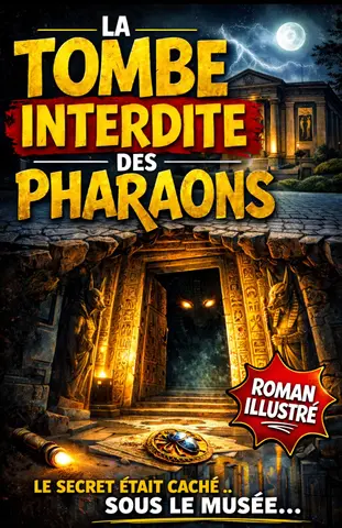 La Tombe Interdite des Pharaons, Le secret était caché sous le musée : Un roman illustré d’aventure au cœur des mystères de l’Égypte ancienne ! Livre pour garçons et filles de 8 à 12 ans