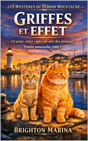 GRIFFES ET EFFET : Un polar côtier captivant avec des animaux (Témoin moustachu, tome 1) (Les Mystères du Témoin Moustache)