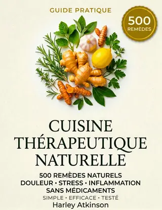 Cuisine Thérapeutique Naturelle : 500 Remèdes Naturels Simples et Rapides pour Soulager Douleur, Stress et Inflammation — Sans Médicaments