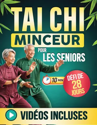 Tai Chi Minceur pour Seniors: Exercices doux et illustrés pour brûler les graisses, améliorer l’équilibre et retrouver énergie, mobilité et confiance, avec un Défi de 4 Semaines