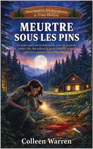MEURTRE SOUS LES PINS: Un polar captivant et chaleureux, avec un secret de petite ville , des indices de garde forestier et un détective amateur déterminé ... 1) (Murmures des mystères de Pine Hollow)