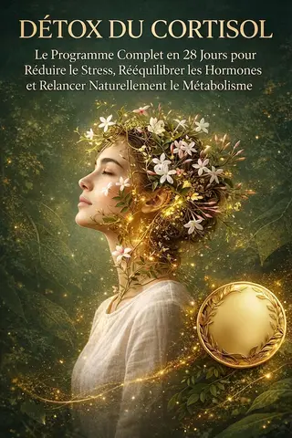 Détox du Cortisol : Le Programme Complet en 28 Jours pour Réduire le Stress, Rééquilibrer les Hormones et Relancer Naturellement le Métabolisme