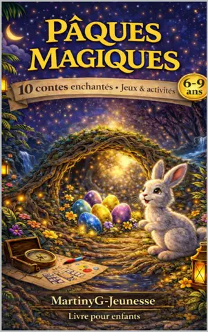 Pâques magiques pour enfants de 6 7 8 9 ans Contes, Jeux et oeufs enchantés : 10 contes merveilleux et activités créatives pour enfants – Une aventure ... et le lapin gardien (Les petites lumières)