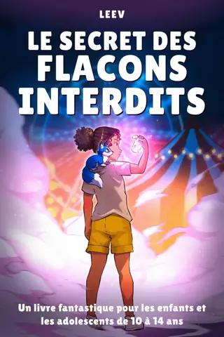 Livre fantastique pour enfants et adolescents de 10 ans à 14 ans: Le secret des flacons interdits. Une histoire jeunesse pleine de mystère, de découvertes et d'aventures. Facile à lire et captivant.