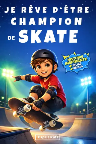 Je rêve d'être champion de skate: livre skateboard enfant | histoire inspirante et captivante qui favorise la confiance en soi, le courage et la persévérance [IMAGES COULEUR]