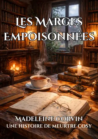 Les Marges Empoisonnées: Un cosy mystery littéraire où chaque mot peut tuer