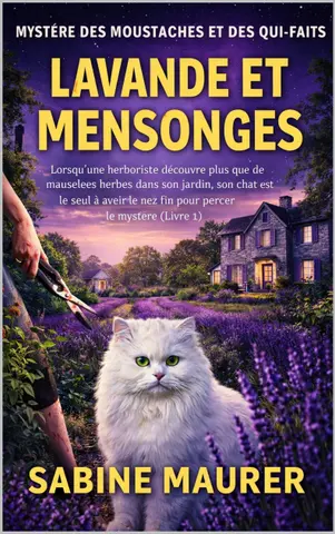 LAVANDE ET MENSONGES: Lorsqu'une herboriste découvre plus que de mauvaises herbes dans son jardin, son chat est le seul à avoir le nez fin pour percer ... (Mystère des Moustaches et des Qui-Faits)