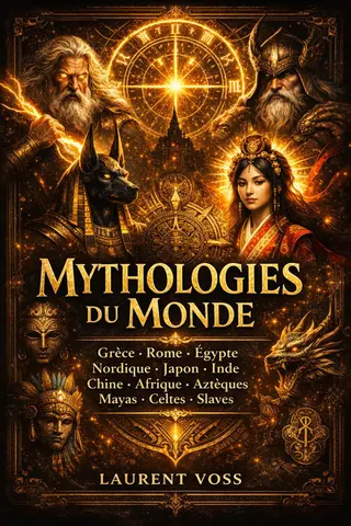MYTHOLOGIES DU MONDE: Grèce · Rome · Égypte · Nordique · Japon · Inde · Chine · Afrique · Aztèques · Mayas · Celtes · Slaves — L'encyclopédie complète des grandes mythologies