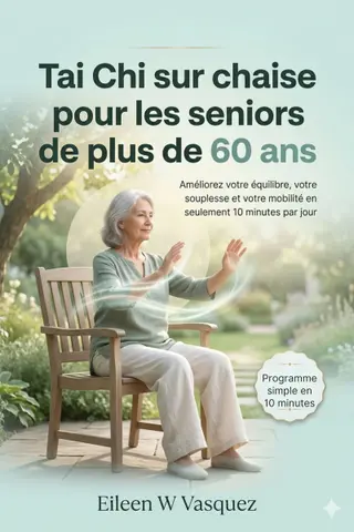 Tai Chi sur chaise pour les seniors de plus de 60 ans: Améliorez votre équilibre, votre souplesse et votre mobilité en seulement 10 minutes par jour