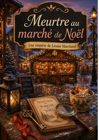 Meurtre au marché de noël : une enquête de Léonie marchand