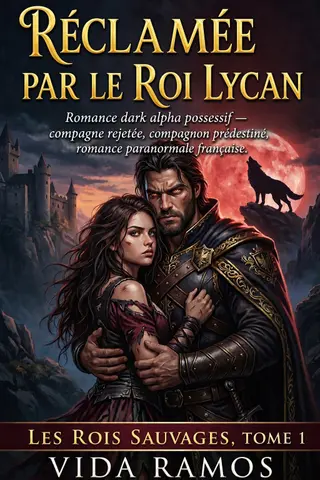 Réclamée par le Roi Lycan: Romance dark alpha possessif — compagne rejetée, compagnon prédestiné, romance paranormale française (Les Rois Sauvages)