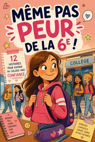 Même pas peur de la 6e ! 12 histoires pour entrer au collège avec confiance: Un livre rassurant pour aider les enfants à réussir leur entrée en 6e et à aborder le collège avec confiance.