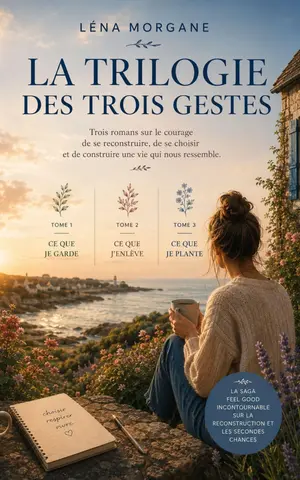 La Trilogie des Trois Gestes : Ce que je garde - Ce que j’enlève - Ce que je plante: Trois romans feel good lumineux sur la reconstruction, les limites et le courage de recommencer à vivre
