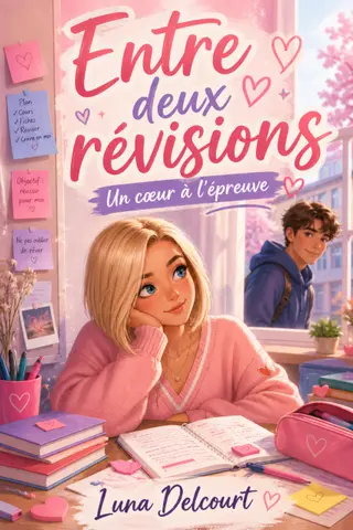 Entre deux révisions Un cœur à l’épreuve: Une romance ado au collège entre brevet, premier amour, amitié et confiance en soi.