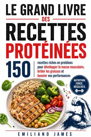 LE GRAND LIVRE DES RECETTES PROTÉINÉES: 150 recettes riches en protéines pour développer la masse musculaire, brûler les graisses et booster vos performances