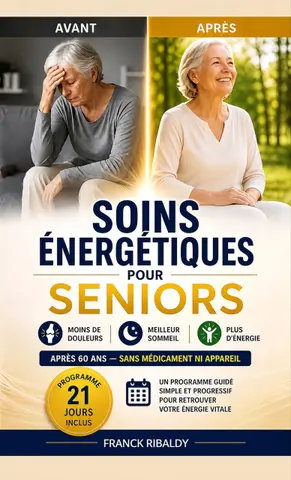 Soins énergétiques pour seniors: Guide pratique pour soulager les douleurs articulaires et l'arthrose, retrouver un sommeil réparateur et recharger son ... après 60 ans (Les Essentiels du Soin)