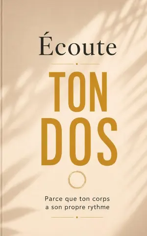 Ecoute ton dos: Parce que ton corps a son propre rythme