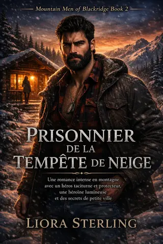 Prisonnier de la tempête de neige: Une romance intense en montagne avec un héros taciturne et protecteur, une héroïne lumineuse et des secrets de petite ville (Mountain Men of Blackridge)