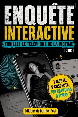 Enquête criminelle à résoudre: Scroll dans le téléphone de la victime et trouve le coupable