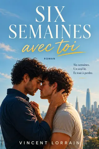 Six semaines avec toi: Un seul lit, et tout à perdre — Une romance MM slow burn et friends to lovers