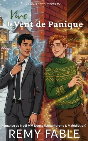 Vive le Vent de Panique: Romance de Noël MM Douce et Cocooning (Métamorphe & Malédiction) (Claus Encounters: Une série de romances de Noël t. 7)
