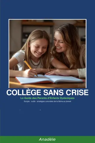 Collège Sans Crise: Le Guide des Parents d'Enfants Dyslexiques