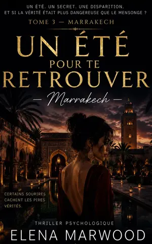 Un été pour te retrouver Tome 3 Marrakech: Un thriller psychologique addictif entre souvenirs effacés, disparition mystérieuse et manipulation mentale sous le soleil brûlant du Maroc.