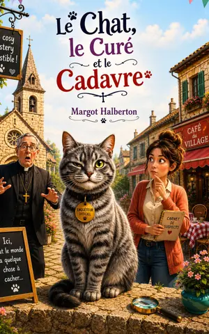 Le Chat, Le Curé et Le Cadavre: Un cosy mystery plein de mystère, d’humour et de secrets.