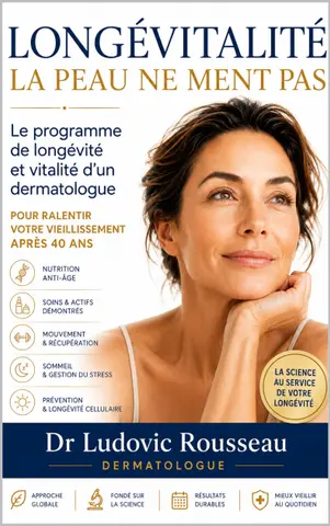 Longévitalité, la peau ne ment pas: Le programme de longévité et vitalité d’un dermatologue pour ralentir votre vieillissement après 40 ans (Secrets de Dermatologue)
