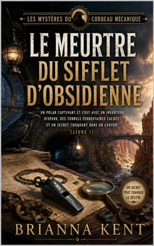 Le meurtre du sifflet d'obsidienne: Un polar captivant et cosy avec un inventeur disparu, des tunnels ferroviaires cachés et un secret choquant dans un ... 1) (Les Mystères du Corbeau Mécanique)