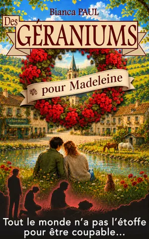 Des géraniums pour Madeleine : tout le monde n’a pas l’étoffe pour être coupable… Cosy mystery, humour et romance à la campagne