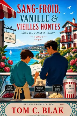 Sang-froid, vanille et vieilles hontes: Une Sweet Romance M/M - Série Les Glaces d’Itsasoa,tome 1 (Une Sweet Romance M/M - Les Glaces d’Itsasoa)
