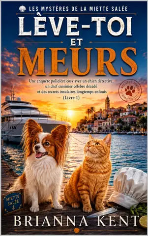 Lève-toi et meurs: Une enquête policière cosy avec un chien détective, un chef cuisinier célèbre décédé et des secrets insulaires longtemps enfouis (Livre 1) (Les Mystères de la Miette Salée)