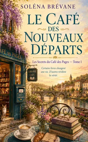 Le Café des nouveaux départs. tome 1 Les Secrets du Café des Pages: Elle voulait vendre le café. Un manuscrit lui a demandé de rester.