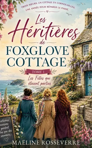 LES HÉRITIÈRES DE FOXGLOVE COTTAGE Tome 1 Les Filles qui étaient parties: Trois sœurs. Un cottage en Cornouailles. Une année pour réparer ce que le silence a brisé.