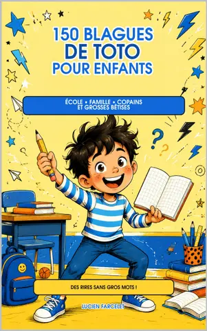 150 Blagues de Toto pour Enfants: Blagues drôles sur l’école, la famille et les copains – un livre d’humour pour enfants de 7 à 12 ans, à lire et à partager