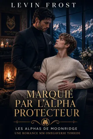 Marqué par l’Alpha protecteur: Une romance MM Omegaverse torride avec Mpreg et loups métamorphes (Les Alphas de Moonridge t. 2)