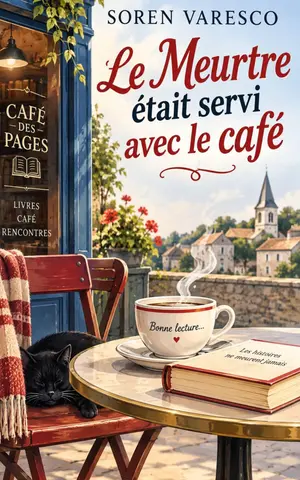 Le Meurtre était servi avec le café: Un café-librairie chaleureux. Un critique littéraire détesté. Un meurtre servi avec une dose de sirop de châtaigne.