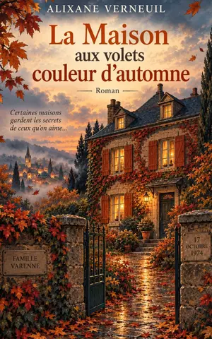 La Maison aux volets couleur d’automne: Une maison. Une pièce condamnée depuis cinquante-deux ans. Une table dressée pour quatre.